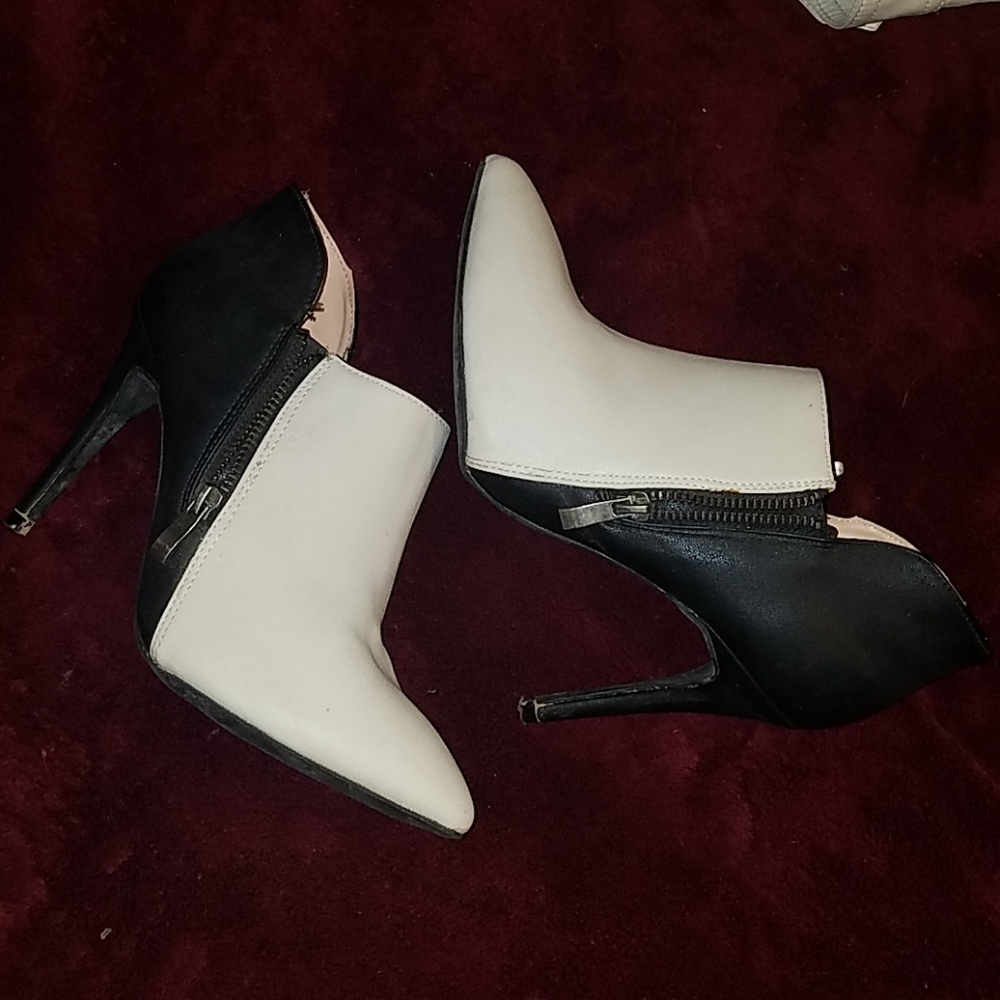 SOLD Color Block Heels